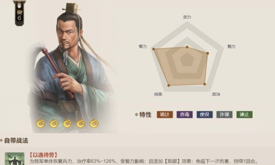 三国志战棋版法正武将攻略,阵容搭配介绍